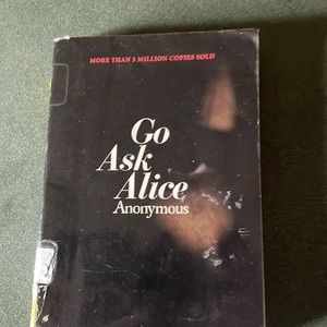 Go Ask Alice anonymous, paperback book